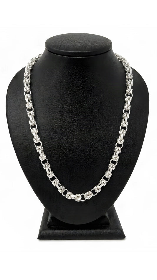 Cadena Camino Del Inca 50cm Plata Italiana 925