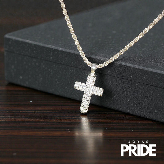 Colgante Cruz Pride Signature Plata Italiana 925