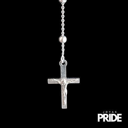 Cadena Rosario 2 Plata Italiana 925