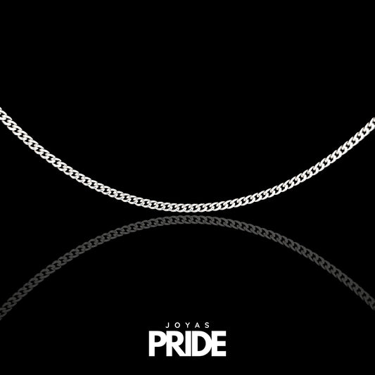 Cadena Grumet 40cm Plata Italiana 925