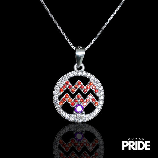 Collar Intense Vibes 50cm Plata Italiana 925